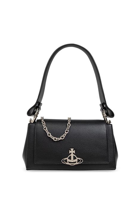Borsa a mano hazel in nero Vivienne Westwood - donna VIVIENNE WESTWOOD | 46020001WS000DN403